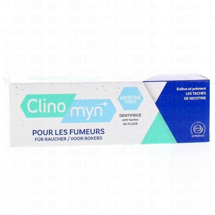 CLINOMYN Dentifrice pour les fumeurs menthe forte (tube 75ml)