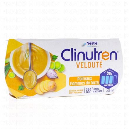 CLINUTREN Velout&eacute; Poireaux, Pommes de terre 4x200ml