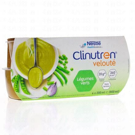 CLINUTREN Velouté légumes verts 4x200ml