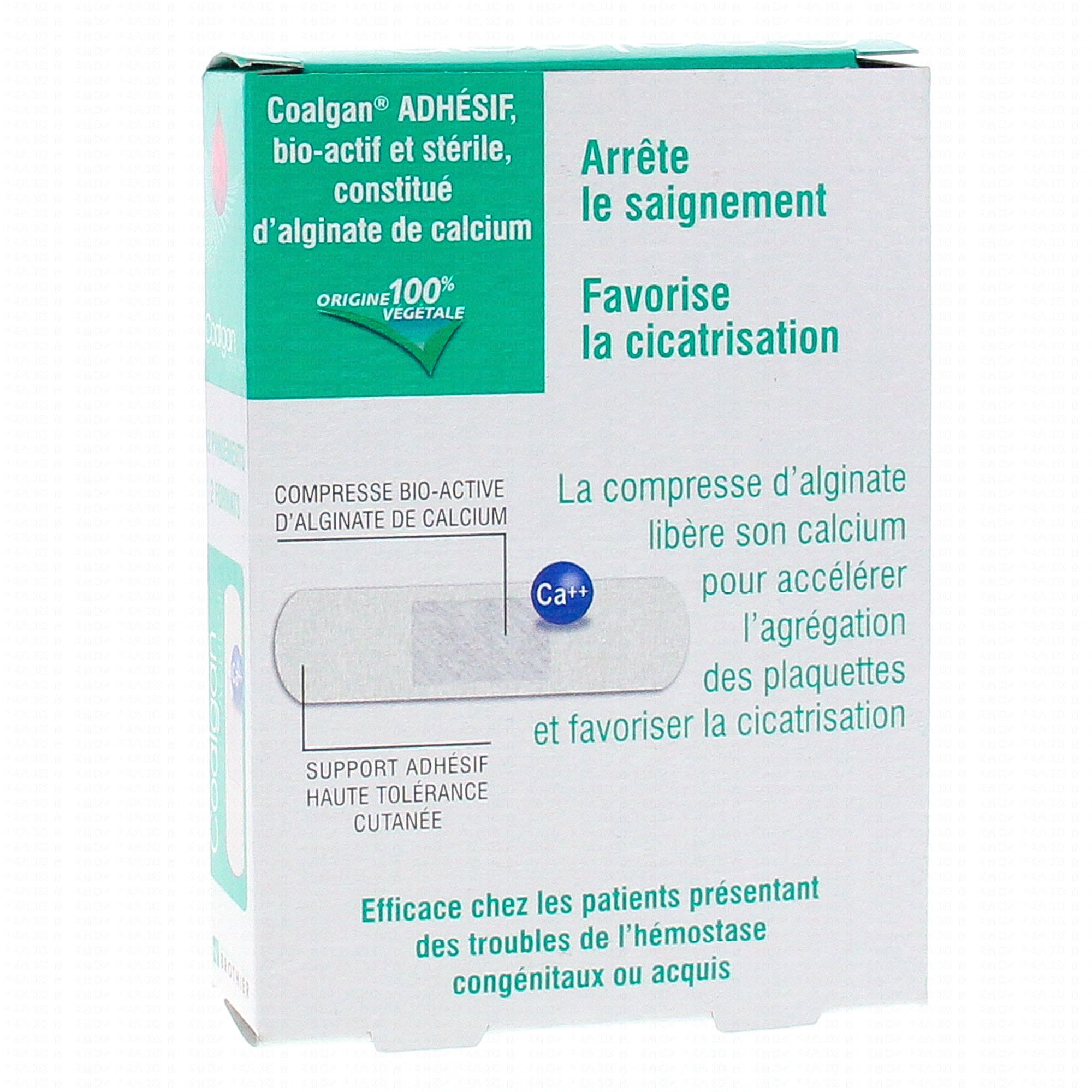 COALGAN Adhesif x 12 - Pharmacie Prado Mermoz