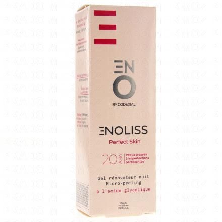 ENO Enoliss Gel rénovateur nuit micro peeling 20 AHA 30ml