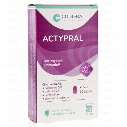 CODIFRA Actypral - antioxydant anti-&acirc;ge 60 comprim&eacute;s