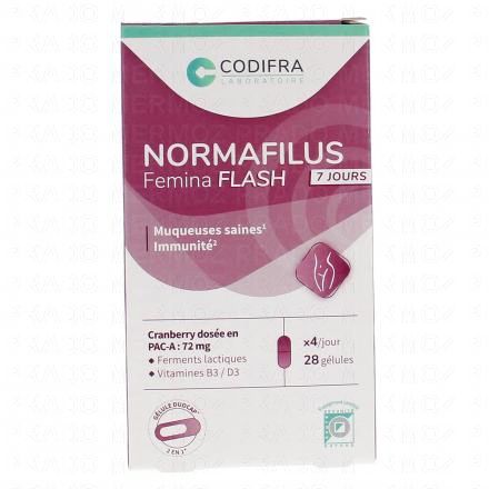 CODIFRA Normafilus - Femina Flash 28 g&eacute;lules