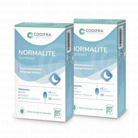 CODIFRA Normalite - Sommeil (lot de 2 x 30 capsules)