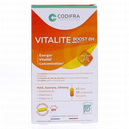CODIFRA Vitalit&eacute; boost 8h x15 comprim&eacute;s