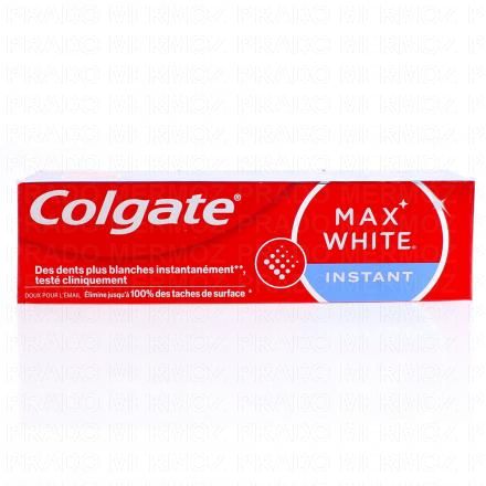 COLGATE Max White Instant - Dentifrice Blancheur 75ml