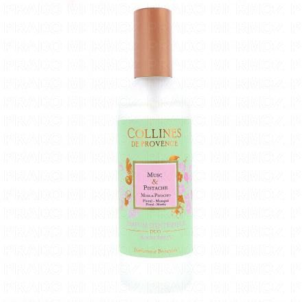 COLLINE DE PROVENCE Parfum d'int&eacute;rieur Musc et Pistache 100ml