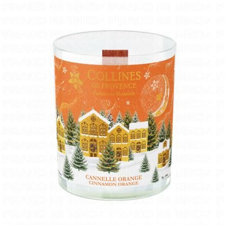 COLLINES DE PROVENCE Bougie Parfumée Cannelle Orange (75g)