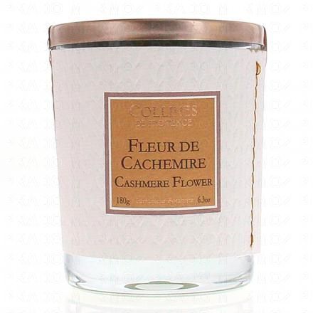 COLLINES DE PROVENCE Bougie Parfum&eacute;e Fleur de Cachemire 180g