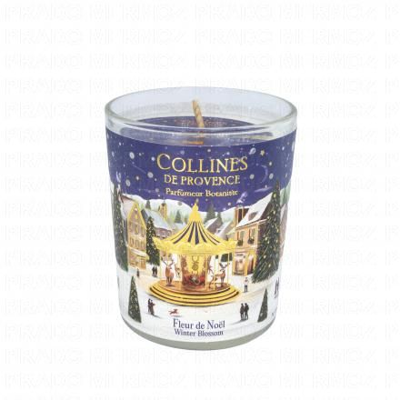 COLLINES DE PROVENCE Bougie Parfumée Fleur de Noël (75g)