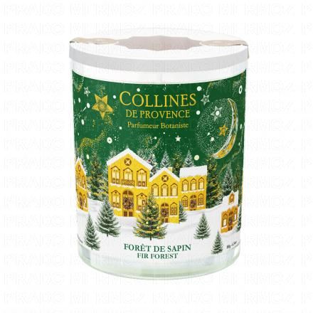COLLINES DE PROVENCE Bougie Parfumée Forêt de Sapin (180g)