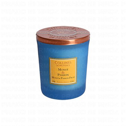 COLLINES DE PROVENCE Bougie parfum&eacute;e mono&iuml; passion 180g