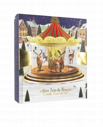 COLLINES DE PROVENCE Coffret 3 Bougies