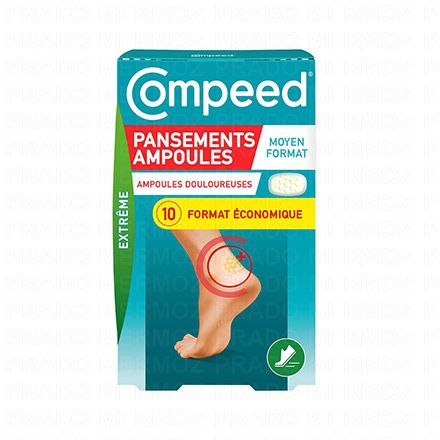 COMPEED Pansements Ampoules Moyen Format x10