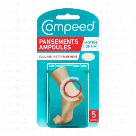 COMPEED Pansements ampoules moyen format (bo&icirc;te de 5)