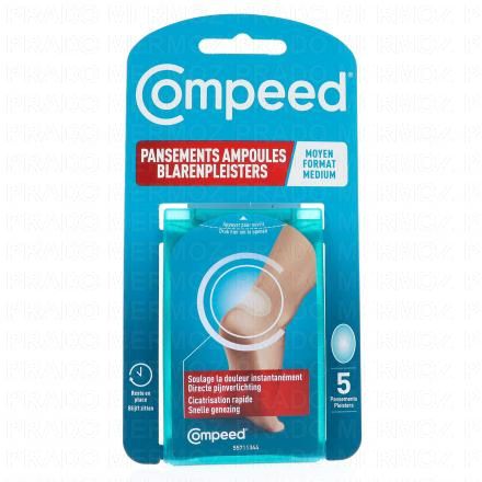 COMPEED Pansements ampoules moyen format (bo&icirc;te de 5)