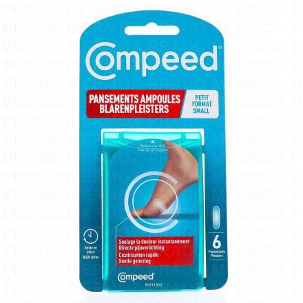 COMPEED Pansements ampoules orteils (boîte de 6 petit format)