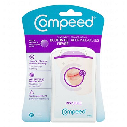 COMPEED Patch bouton de fièvre Discret x 15