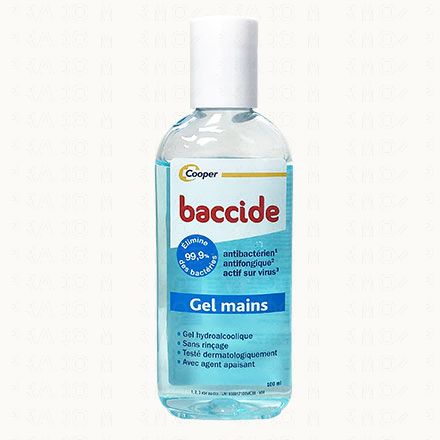 COOPER Baccide gel mains hydroalcoolique (100 ml)