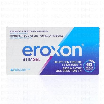 COOPER Eroxon Stimgel Dysfonctionnement &eacute;rectile 4x4ml