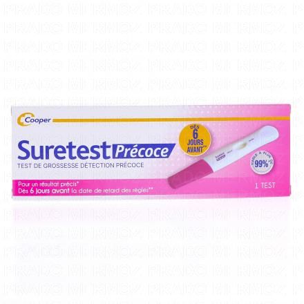 SURETEST Test de Grossesse Pr&eacute;coce