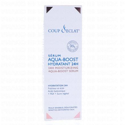 COUP D'ECLAT Sérum Aqua-Boost Hydratant 24h 30ml