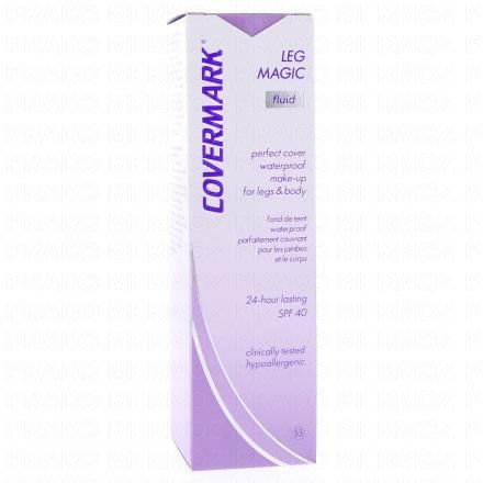 COVERMARK Leg Magic - Fluid fond de teint waterproof jambes SPF40 teinte 53 flacon 75ml