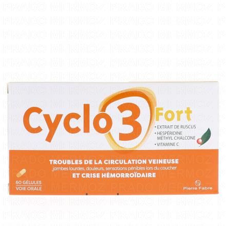 CYCLO 3 Fort x60 gélules