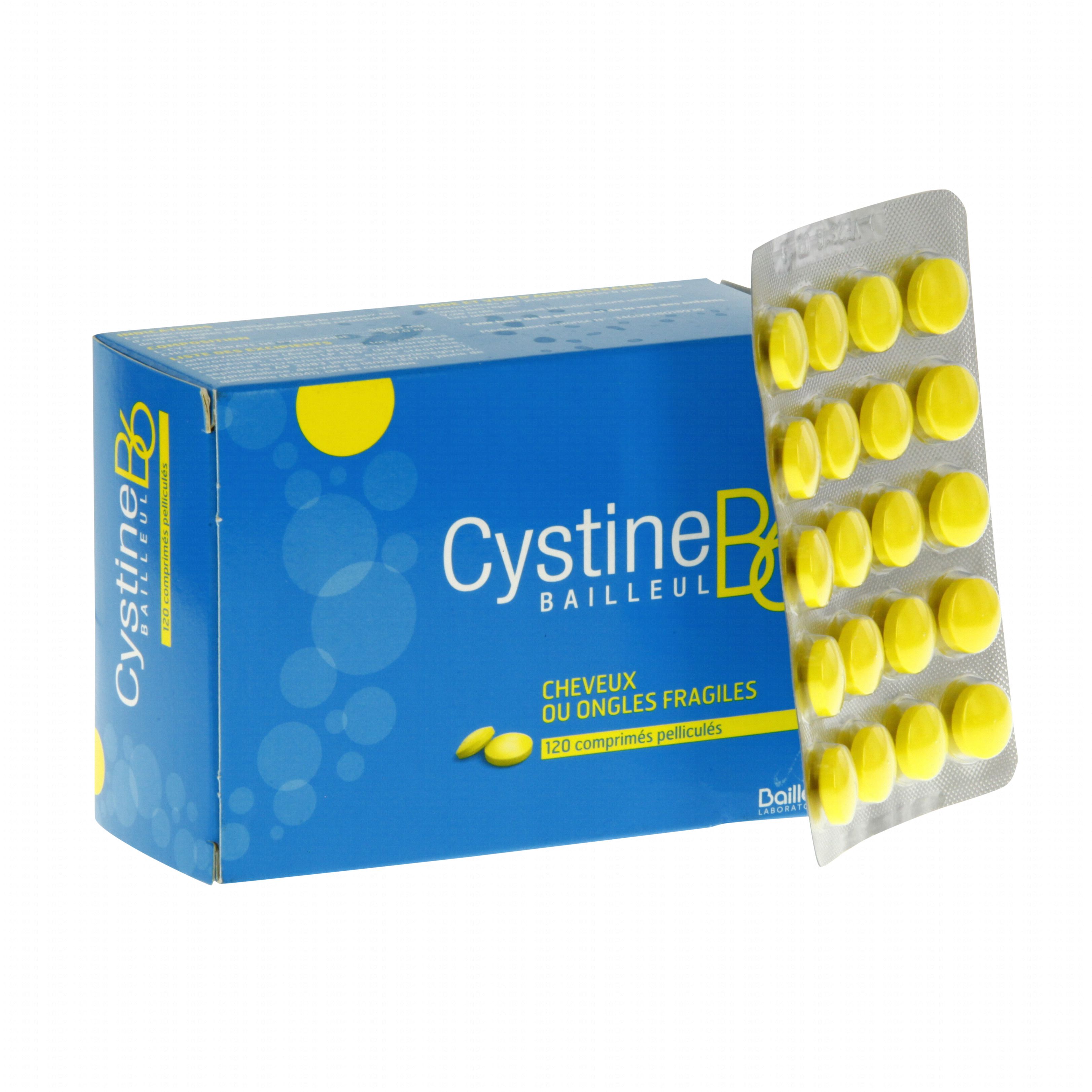Cystine B6 boîte de 120 comprimés - Médicament conseil - Pharmacie ...