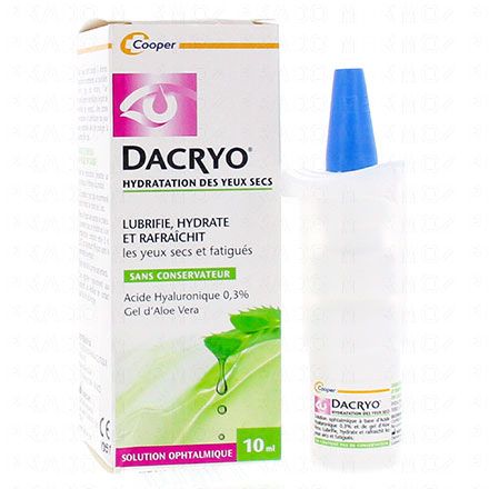 DACRYO Hydratation des yeux secs flacon 10ml