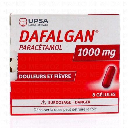 DAFALGAN 1000mg x8 gélules