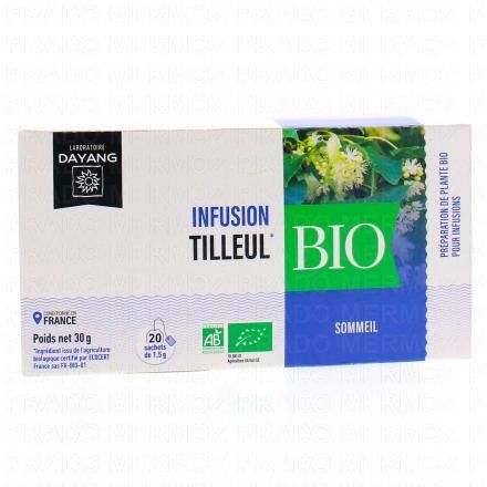 DAYANG Tilleul bio d&eacute;tente 20 sachets