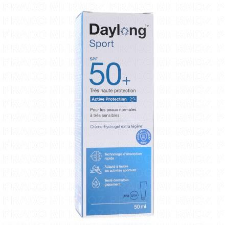 DAYLONG Sport - Cr&egrave;me Hydrogel Extra-L&eacute;g&egrave;re Solaire SPF50+ 50ml