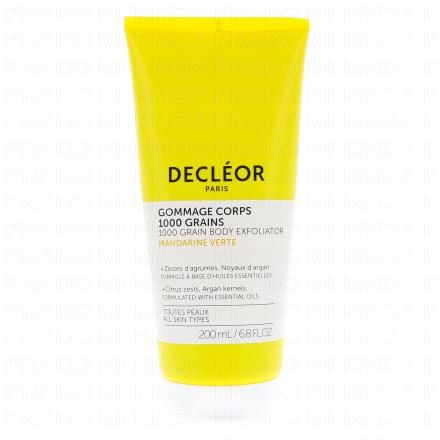 DECLEOR Gommage corps 1000 grains Mandarine Verte tube 200ml