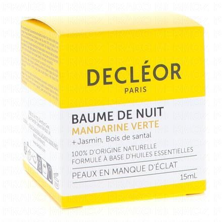 DECLEOR Mandarine verte Baume de nuit 15ml