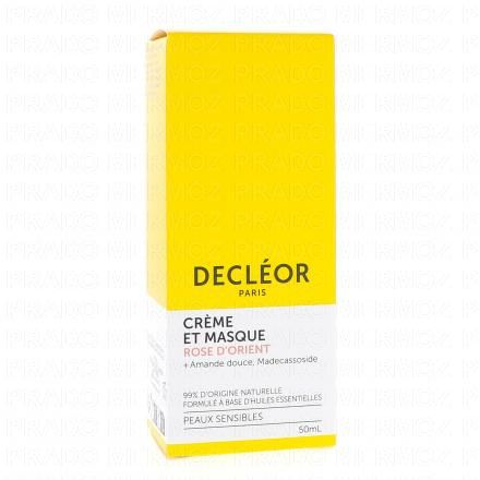 DECLEOR Rose d'orient Cr&egrave;me et masque tube 50ml