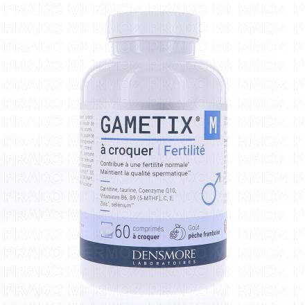 DENSMORE Gametix M Homme - Fertilit&eacute; x60 Comprim&eacute;s &agrave; Croquer