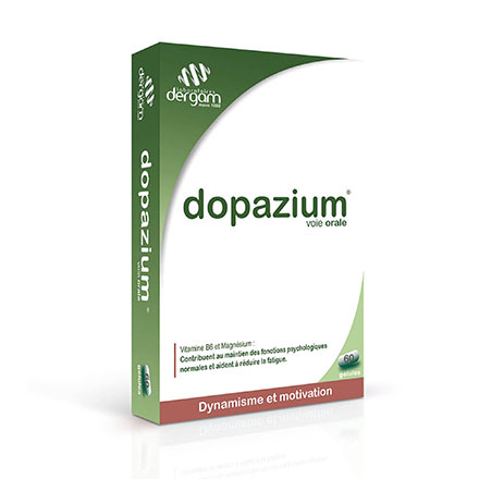 DERGAM Dopazium dynamisme et motivation 60 g&eacute;lules