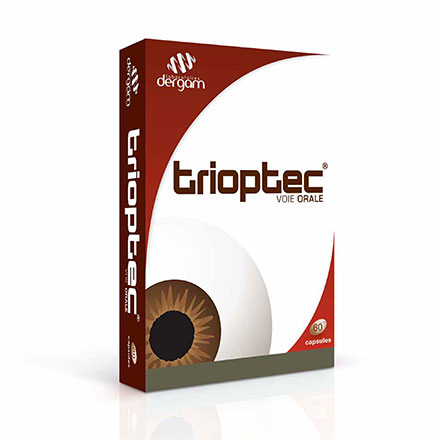 DERGAM Trioptec anti-vieillissement oculaire 60 capsules