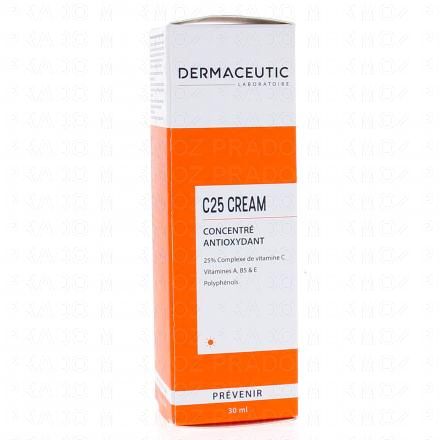 DERMACEUTIC Pr&eacute;venir - C25 Cream Concentr&eacute; antioxydant flacon 30ml