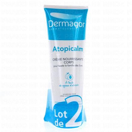 DERMAGOR Atopicalm - Crème nourrissante corps (2*250ml)