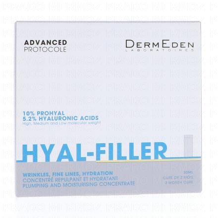 DERMEDEN Concentré repulpant et hydratant 30ml