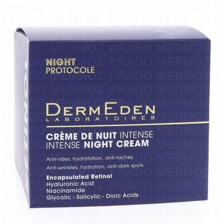 DERMEDEN Night protocole crème de nuit pot 50ml