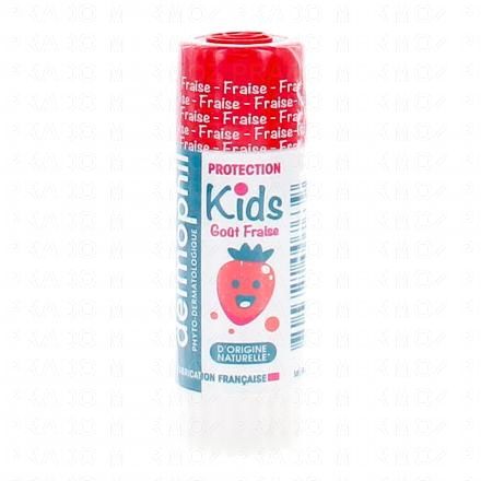 DERMOPHIL Stick Protection Kids l&egrave;vres go&ucirc;t fraise 4g