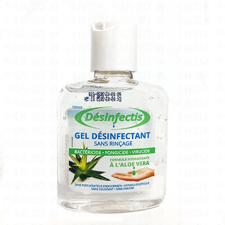 DESINFECTIS Gel Désinfectant Sans Rinçage (flacon 100 ml)