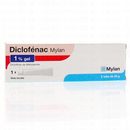 MYLAN Diclofénac 1% gel voie locale tube 50g