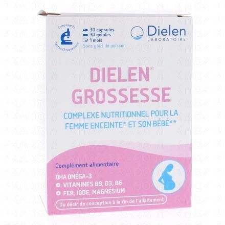 DIELEN Grossesse - 30 capsules + 30 gélules