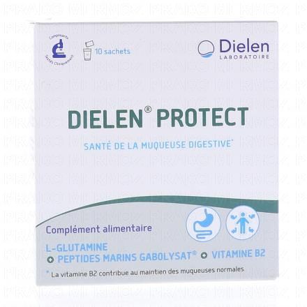 DIELEN Protect - Compl&eacute;ment Alimentaire bien-&ecirc;tre intestinal et digestif x10 sachets