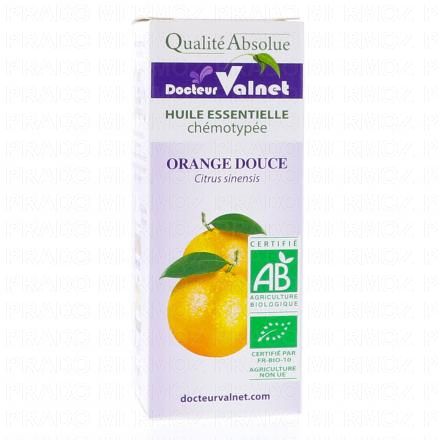 DOCTEUR VALNET Huile essentielle d&rsquo;orange douce bio flacon 10ml