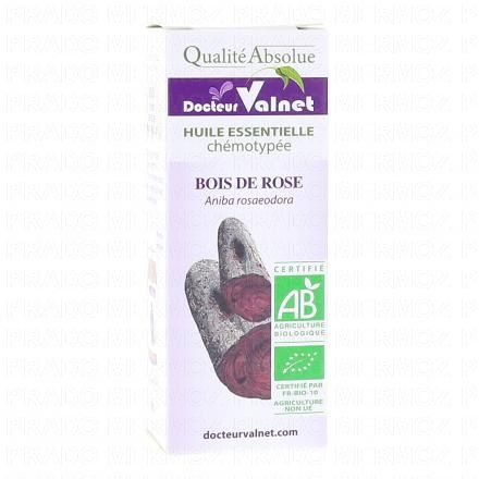 DOCTEUR VALNET Huile essentielle de bois de rose bio flacon 10ml